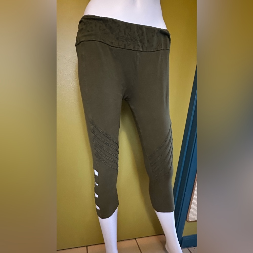 Olive Green Women's Leggings